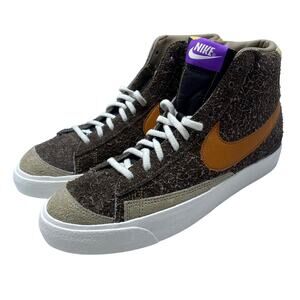 Nike Blazer Mid '77 PRM Sneaker Dark Chocolate DM7581-200 Men's Size 9 NEW